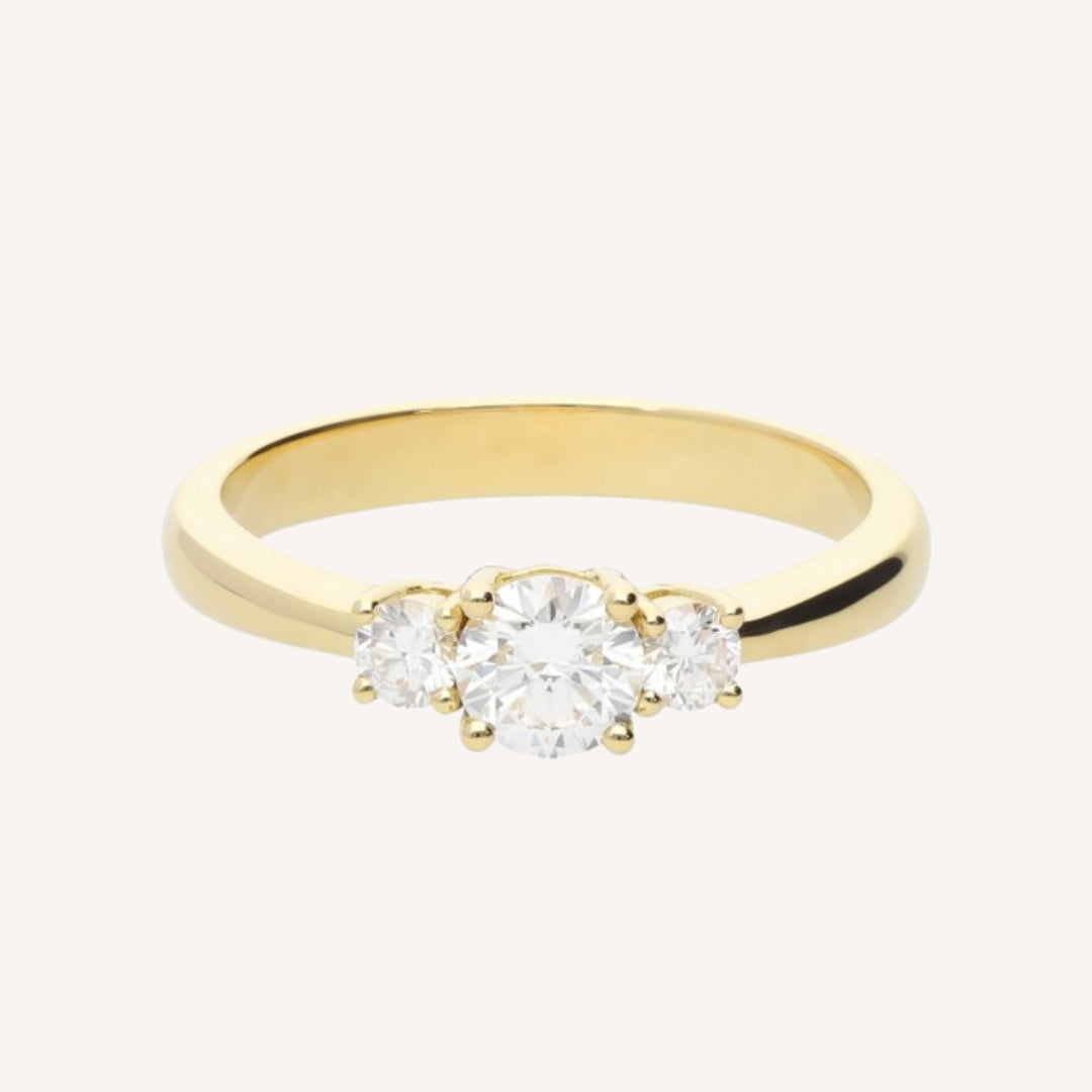 ANILLO TRILOGÍA ORO