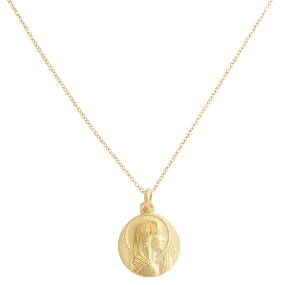 COLLAR VIRGEN ORO 18K