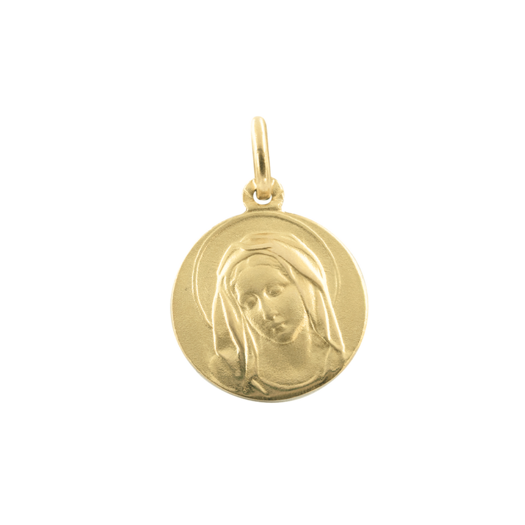 MEDALLA VIRGEN ORO 18K