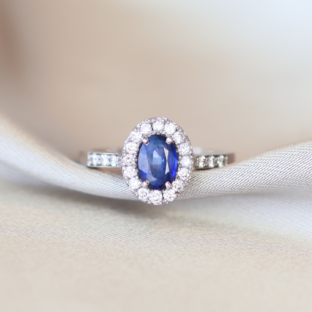 ANILLO COMPROMISO ZAFIRO