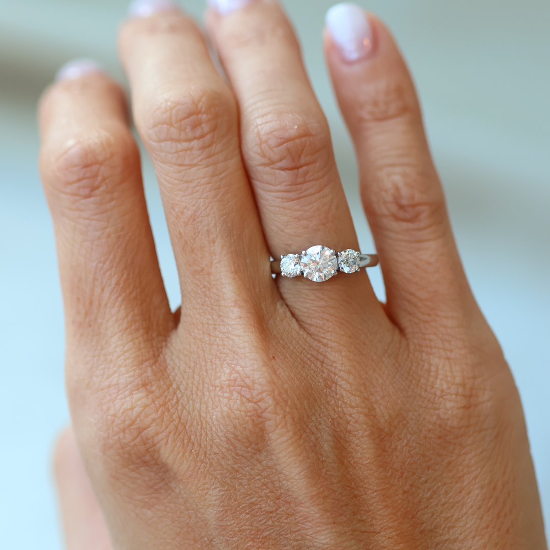 ANILLO COMPROMISO TRICILLO MILA