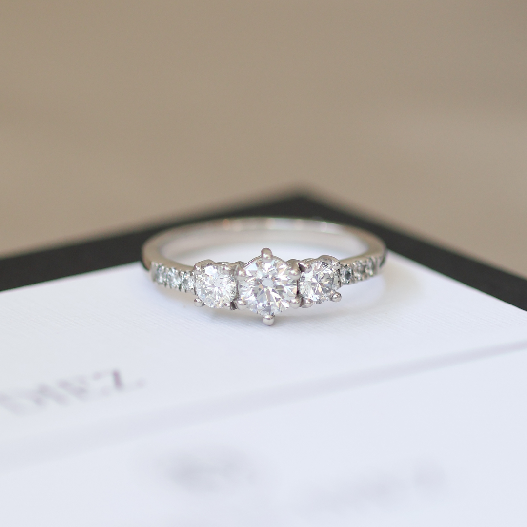 Anillo Compromiso Tricillo Gracia