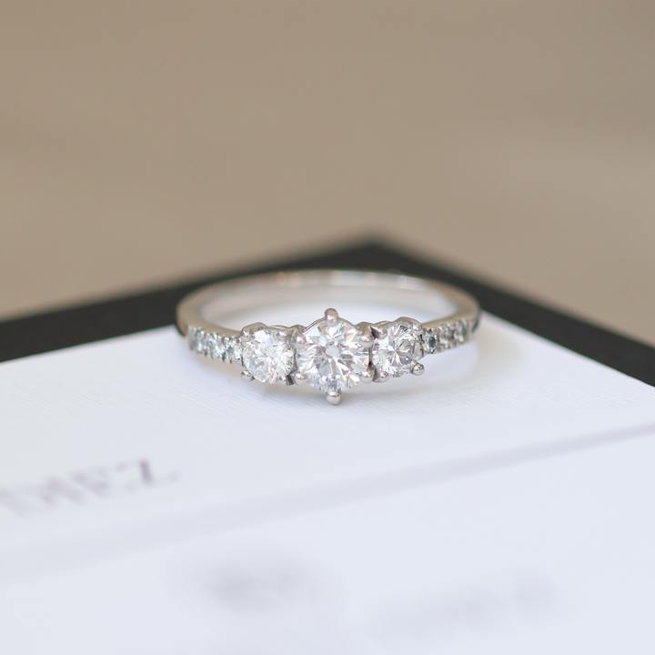 Anillo Compromiso Tricillo Gracia