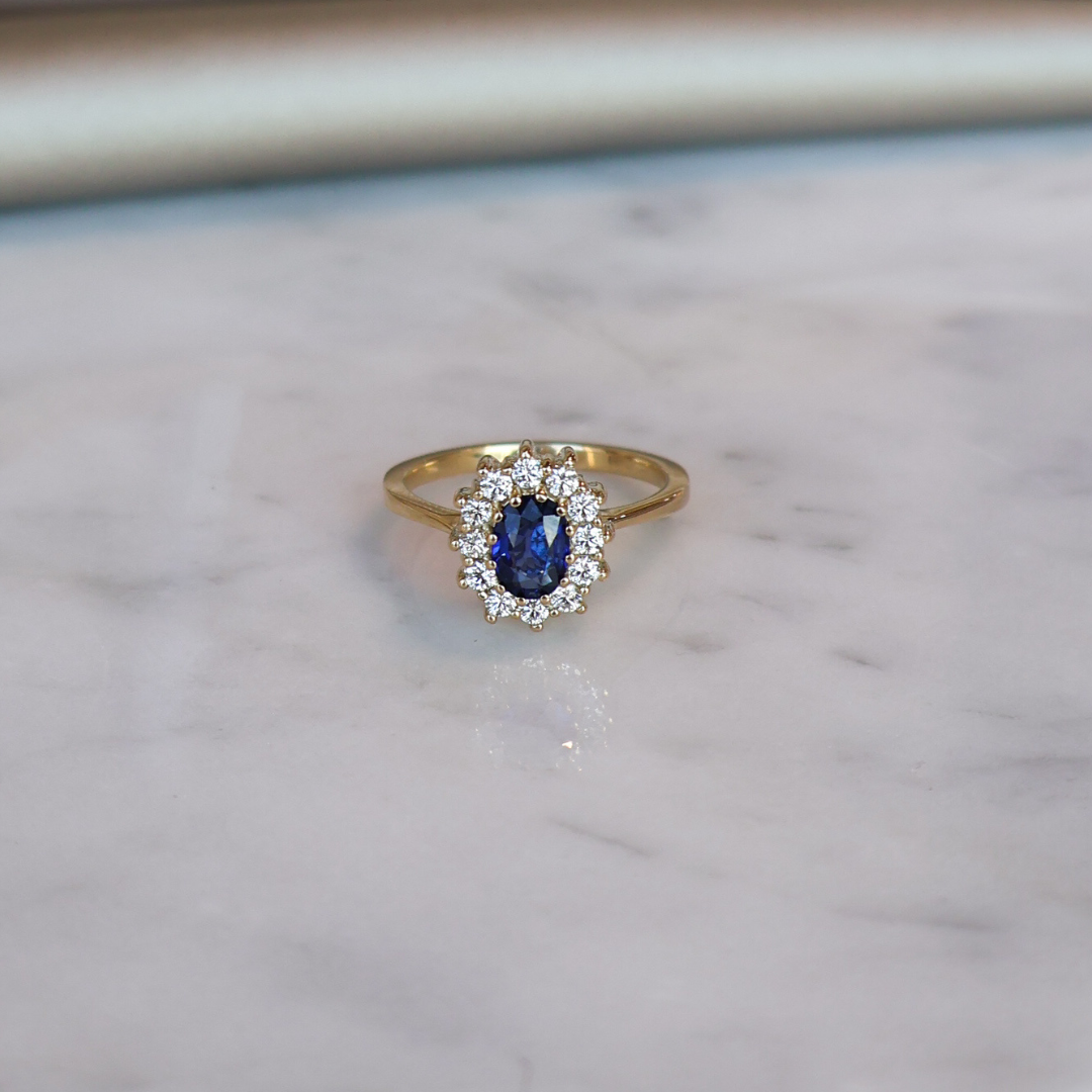 ANILLO COMPROMISO LADY DI ZAFIRO