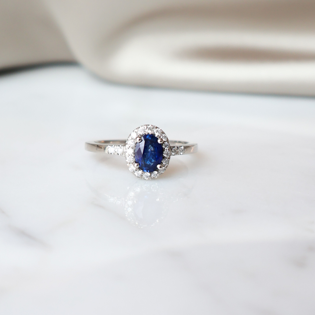 ANILLO COMPROMISO ZAFIRO