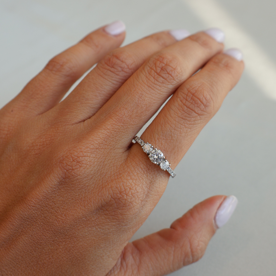 Anillo Compromiso Tricillo