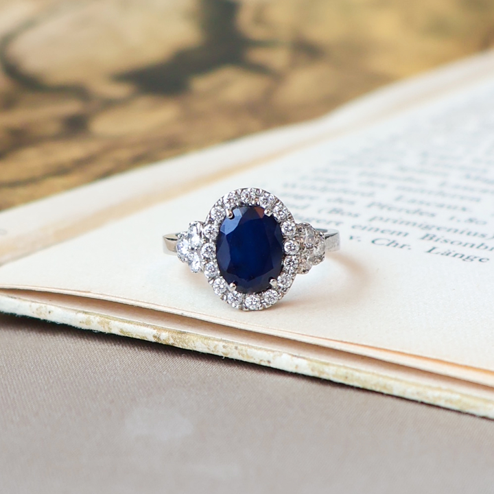 ANILLO COMPROMISO LUCIA ZAFIRO