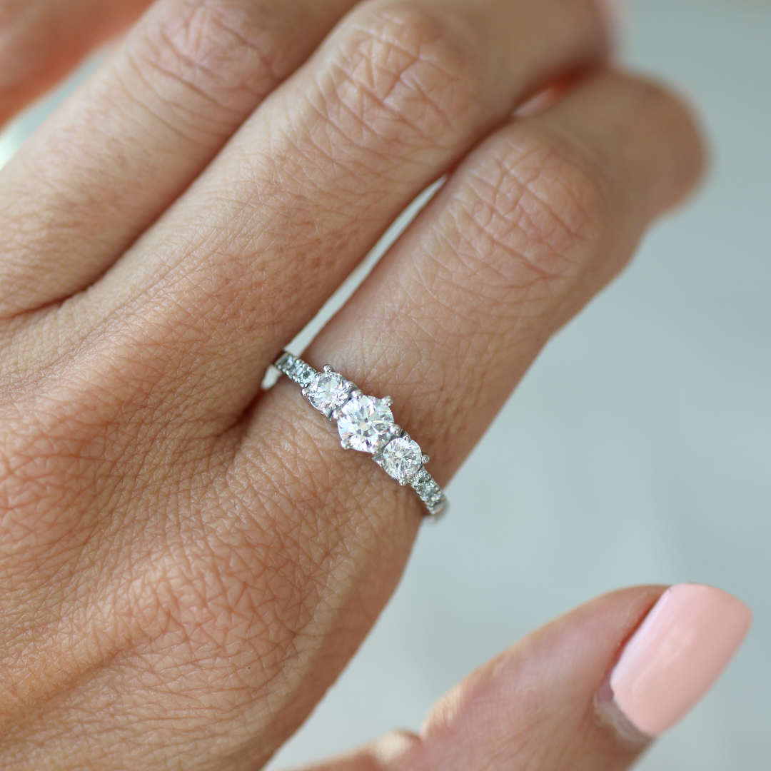 Anillo Compromiso Tricillo Gracia