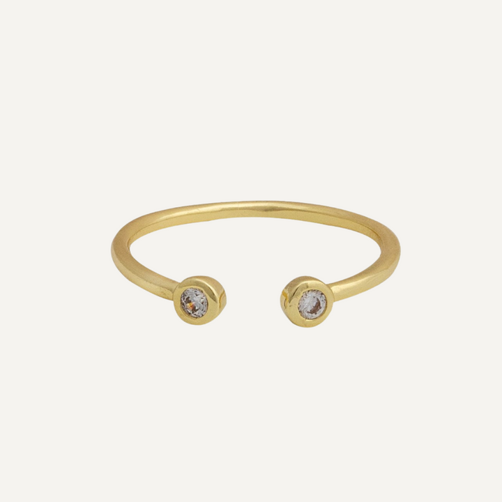 ANILLO TWIN ORO