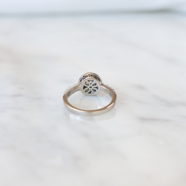 ANILLO COMPROMISO HALO AGUSTINA