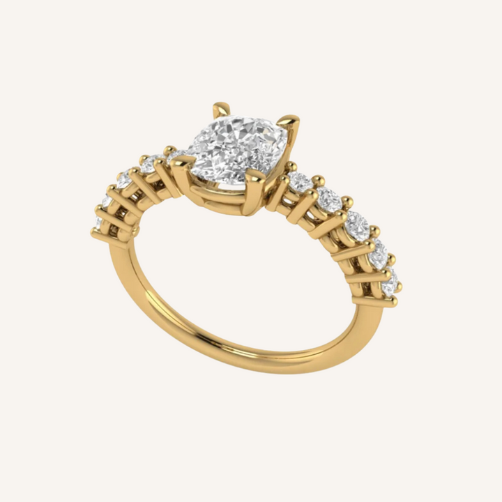 ANILLO DIAMANTE OVALADO LAUREN