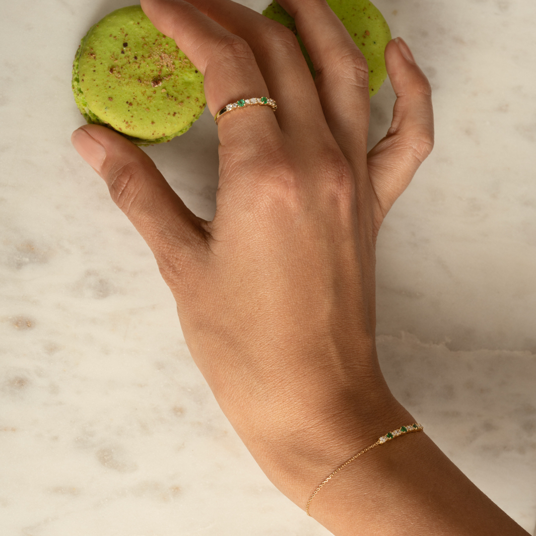 PULSERA DE ORO ISADORA