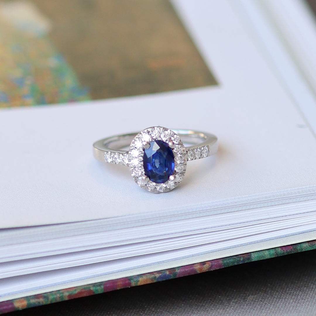 ANILLO COMPROMISO ZAFIRO