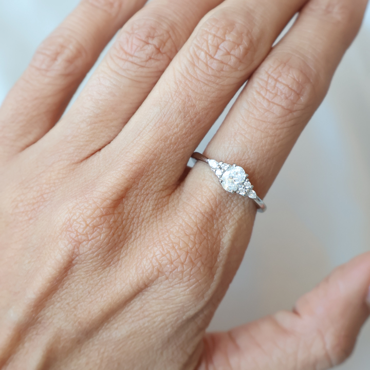 ANILLO COMPROMISO FLOR