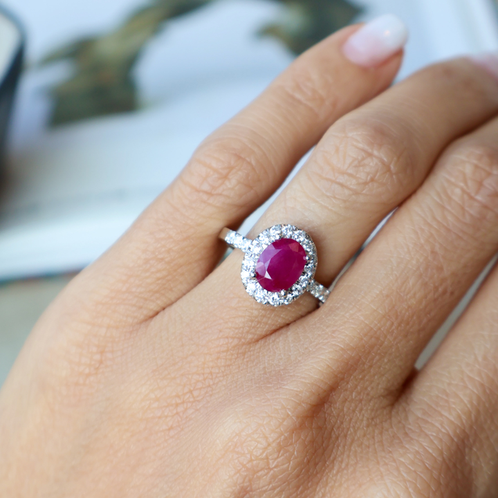 ANILLO COMPROMISO RUBÍ