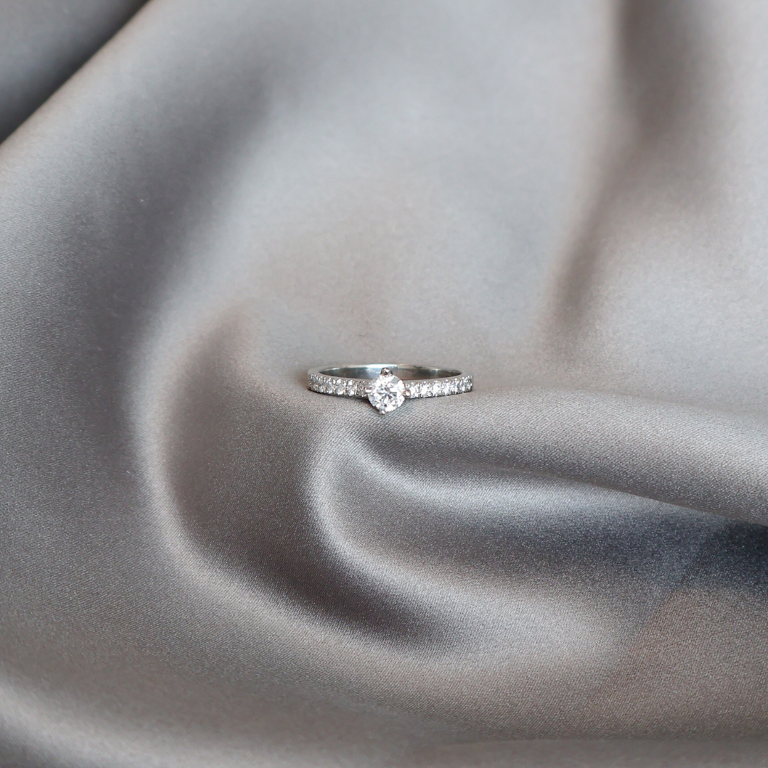 ANILLO COMPROMISO SOLITARIO