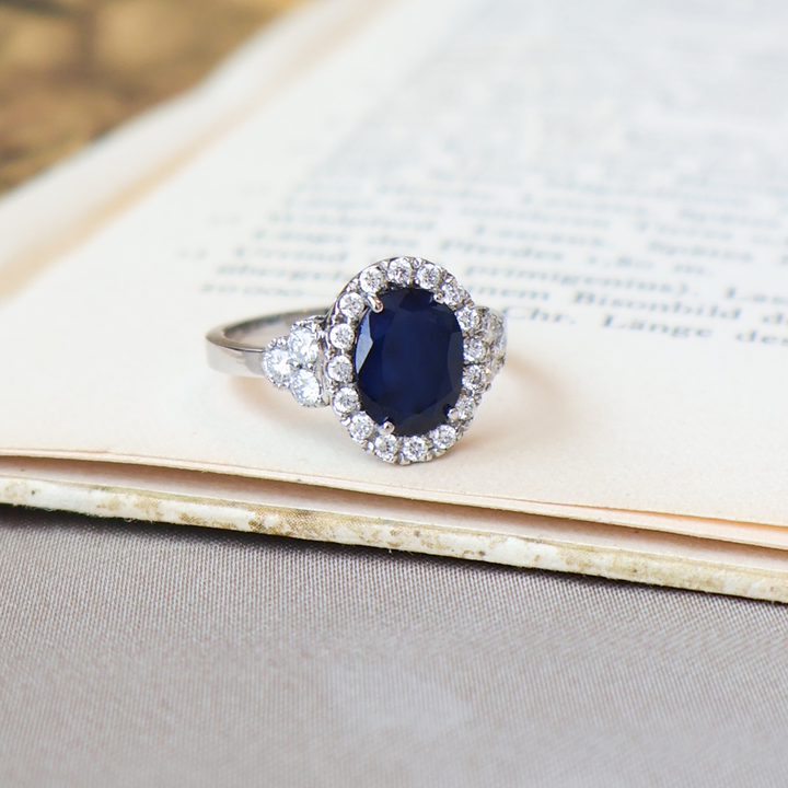 ANILLO COMPROMISO LUCIA ZAFIRO