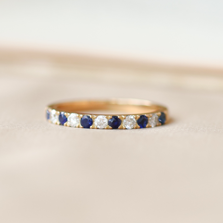 ANILLO COMPROMISO ZAFIRO MERY