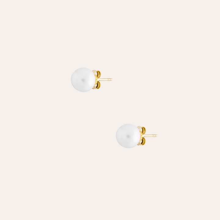 AROS PERLA MUJER ORO 18K