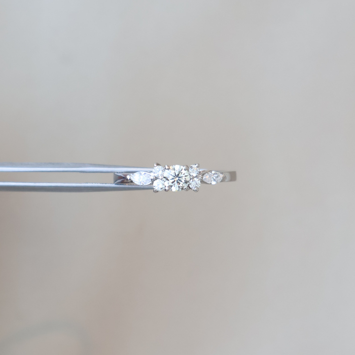 Anillo Compromiso Flora