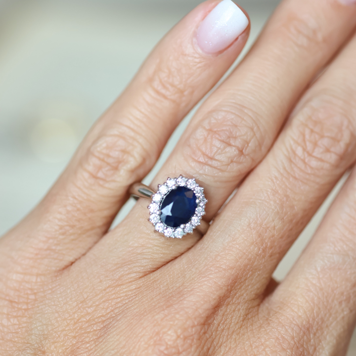 ANILLO COMPROMISO LADY DI ZAFIRO