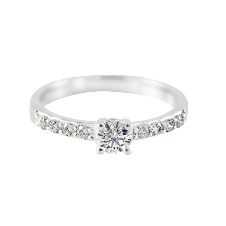 ANILLO COMPROMISO SOLITARIO