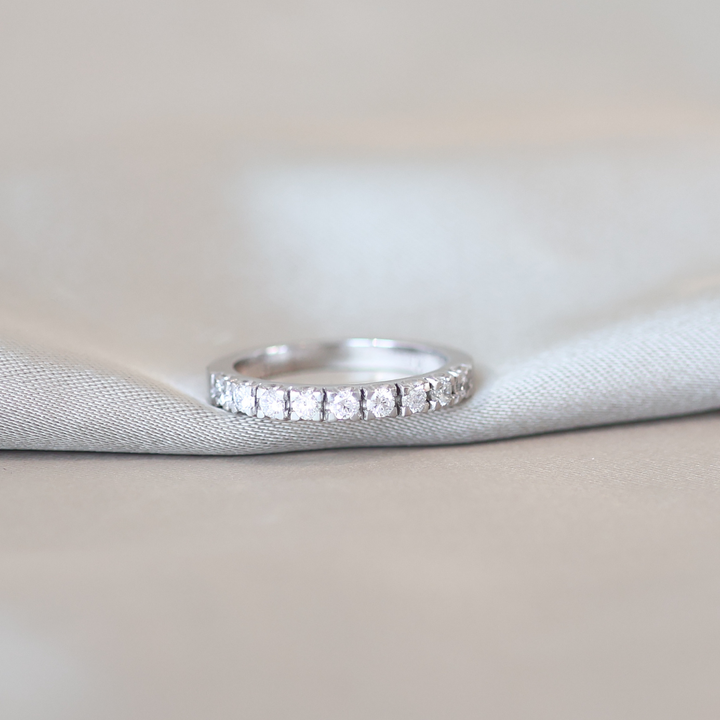 Anillo Compromiso Cintillo Lidia