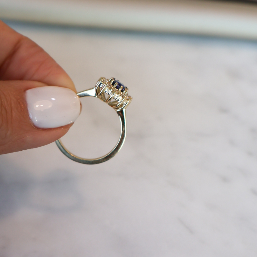 ANILLO COMPROMISO LADY DI ZAFIRO