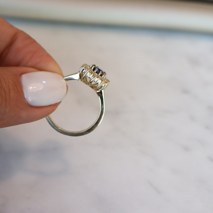 ANILLO COMPROMISO LADY DI ZAFIRO