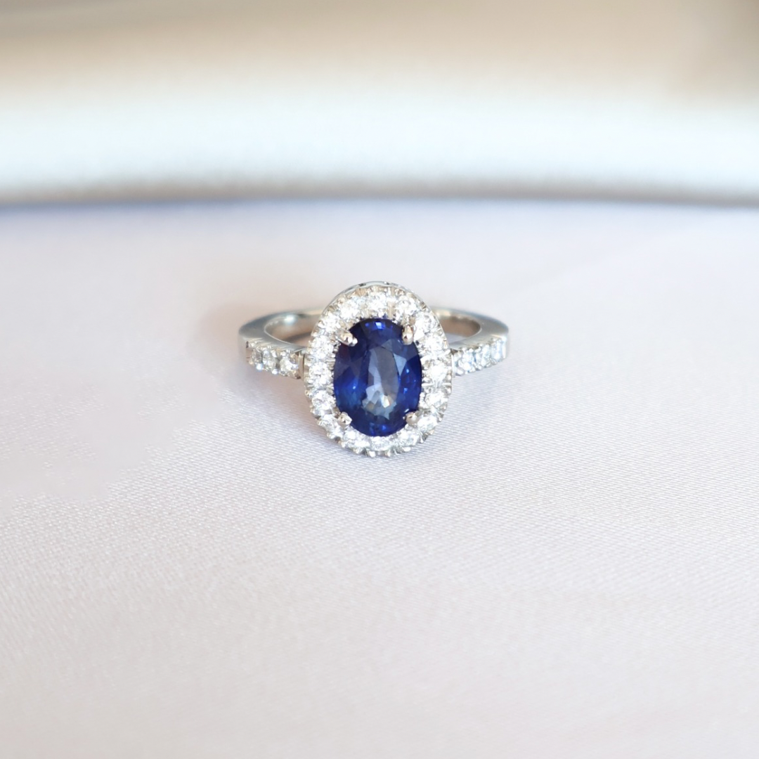 ANILLO COMPROMISO ZAFIRO