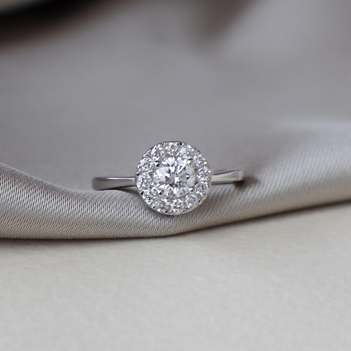 ANILLO COMPROMISO FLOR