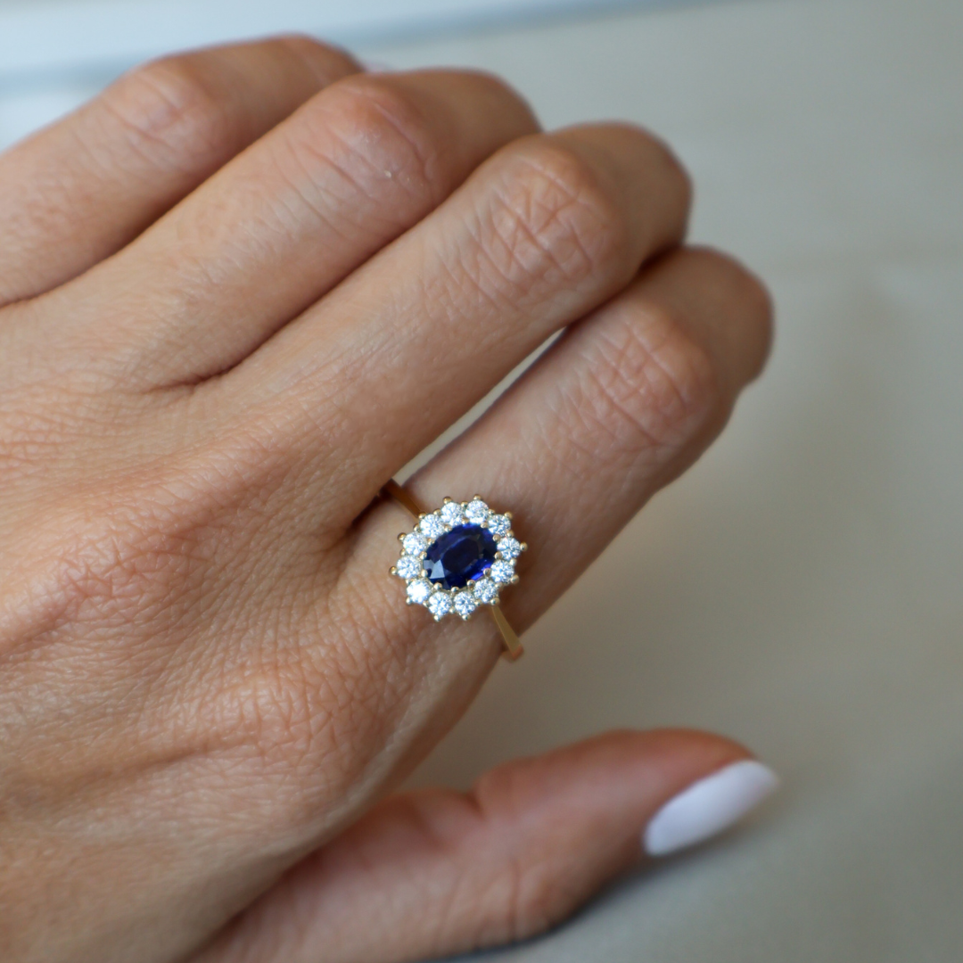 ANILLO COMPROMISO LADY DI ZAFIRO