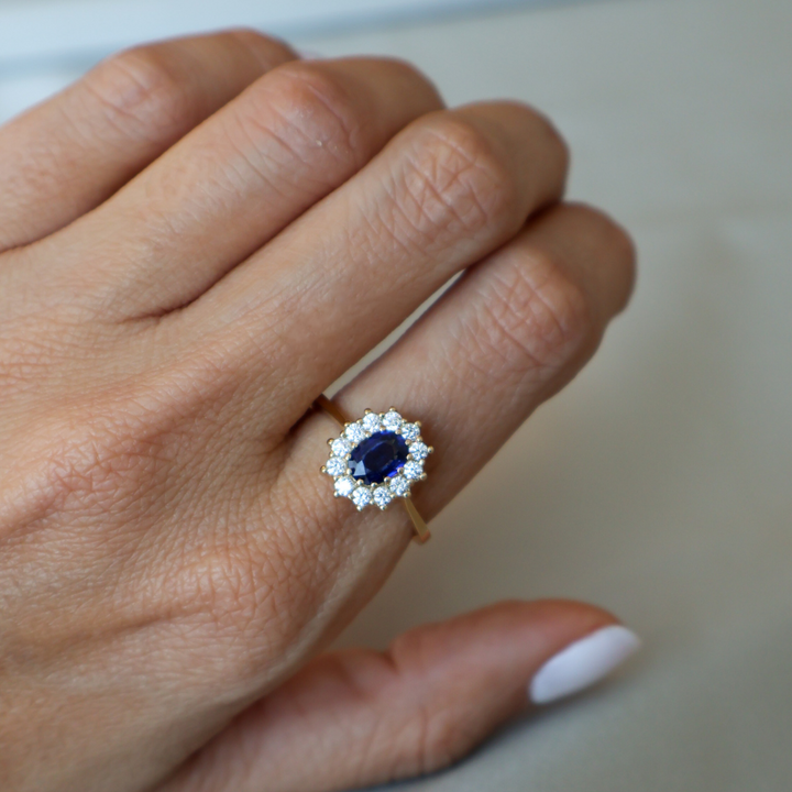 ANILLO COMPROMISO LADY DI ZAFIRO
