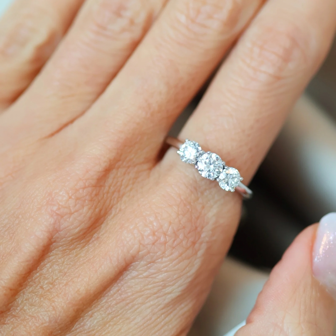 Anillo Compromiso Tricillo Juanita
