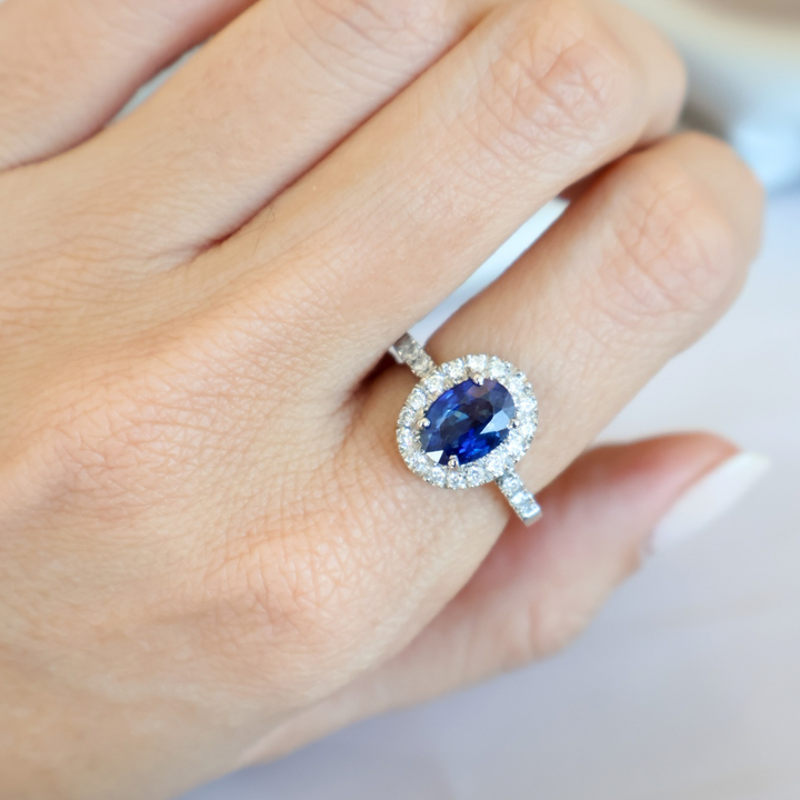 ANILLO COMPROMISO ZAFIRO