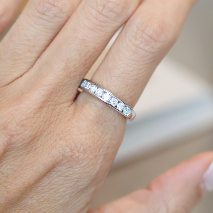 Anillo Compromiso Cintillo Santiago