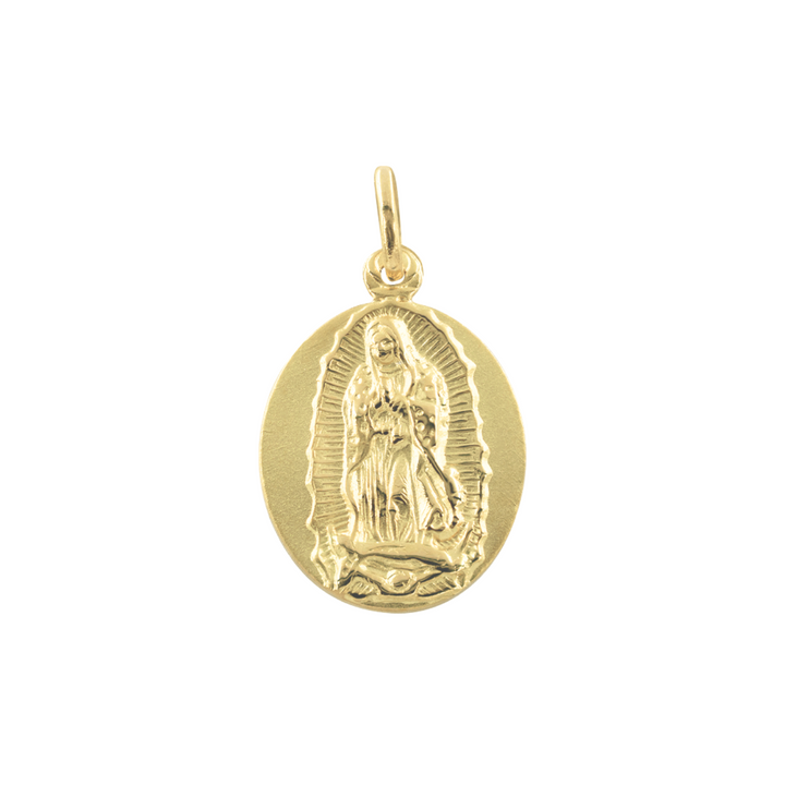 MEDALLA VIRGEN GUADALUPE ORO 18K