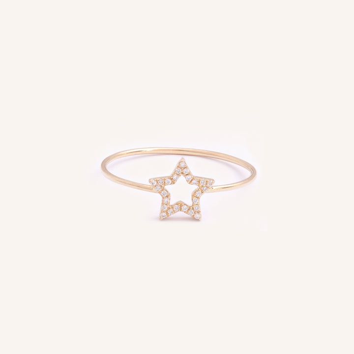 ANILLO STAR ORO AMARILLO